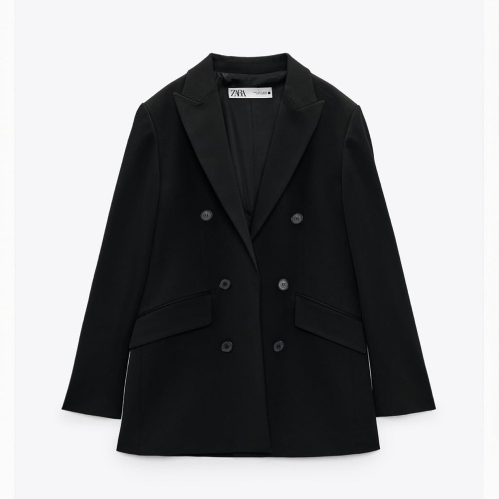 Zara double breasted blazer